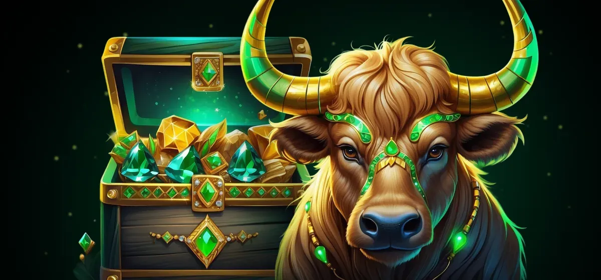 NeoSpin Bull Treasure Banner